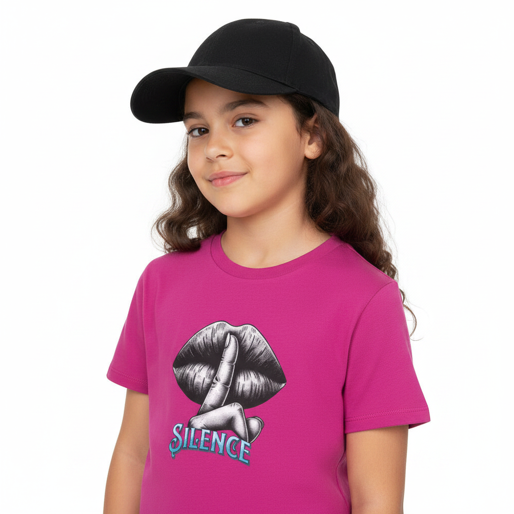 Premium Organic Shirt Kids / Silence
