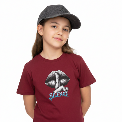 Premium Organic Shirt Kids / Silence