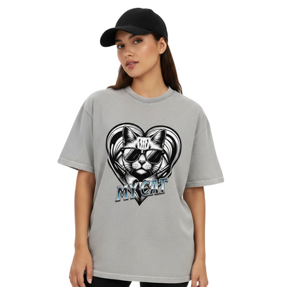 VACANCY Oversized Shirt/ CatLove
