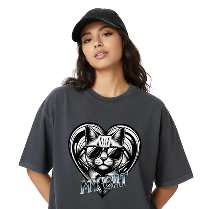 VACANCY Oversized Shirt/ CatLove