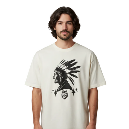 VACANCY Oversized Shirt /Wolfsgeflüster & Indianerherz