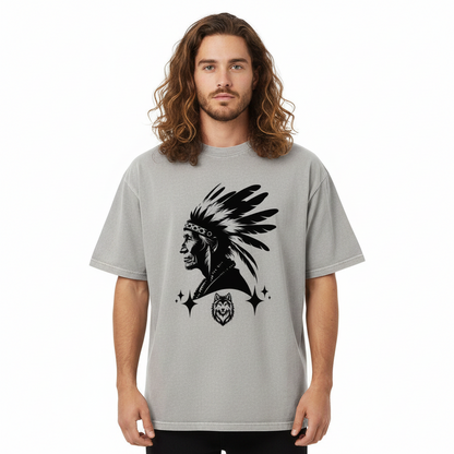 VACANCY Oversized Shirt /Wolfsgeflüster & Indianerherz