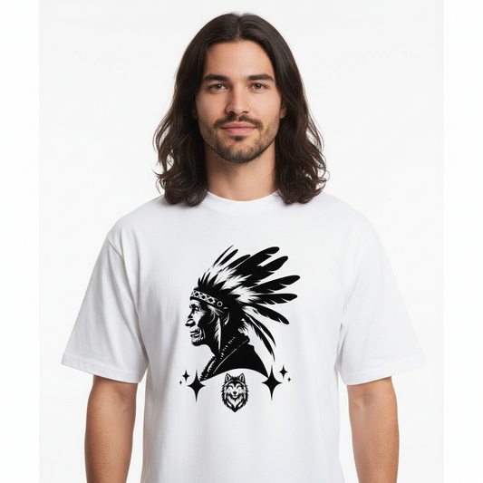 Premium Organic Oversize Blast/Wolfsgeflüster & Indianerherz