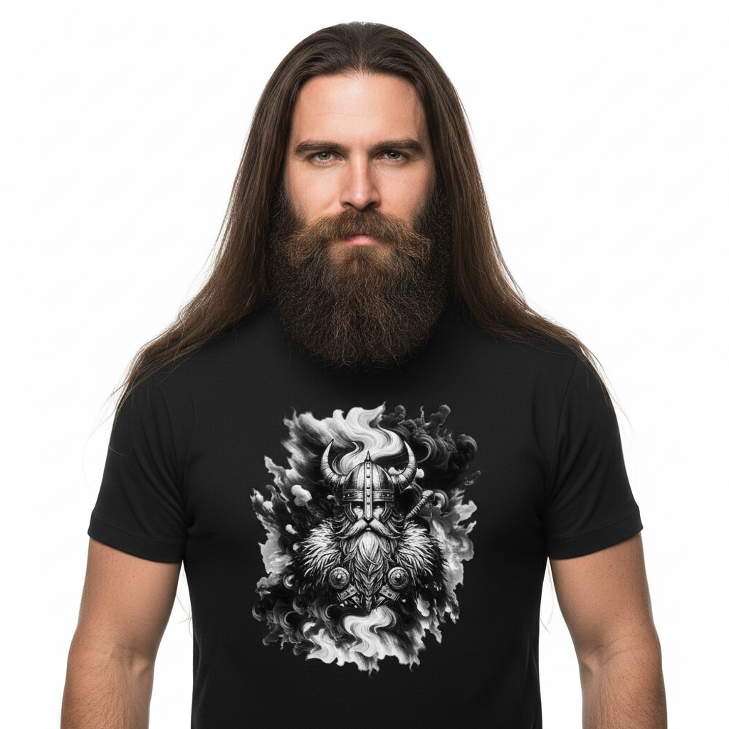 HigherBlanks Premium T-Shirt / Cloud Viking