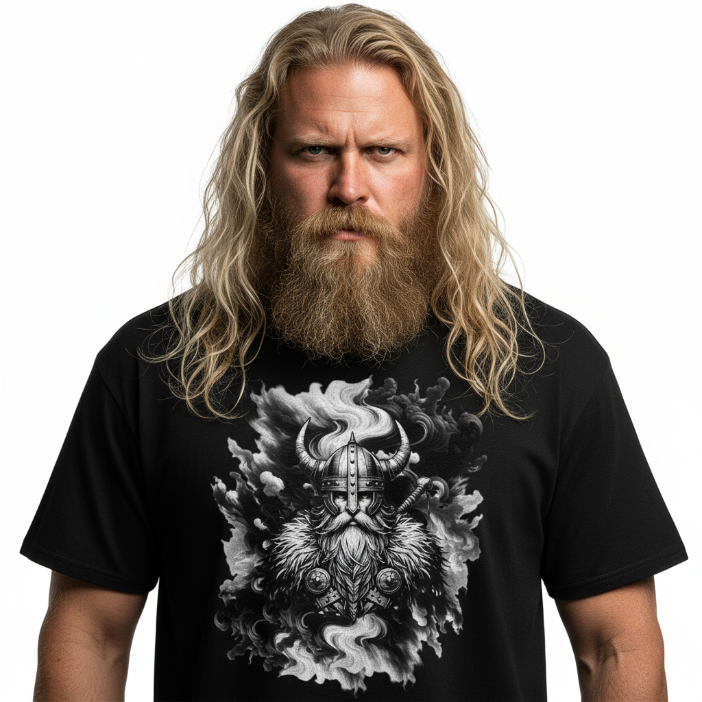 VACANCY Oversized Shirt / Cloud Viking