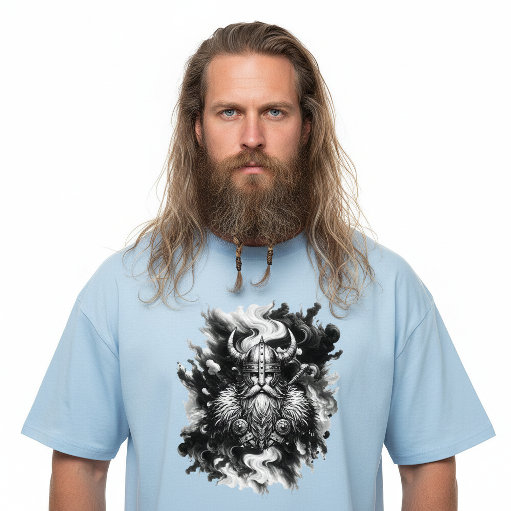 VACANCY Oversized Shirt / Cloud Viking
