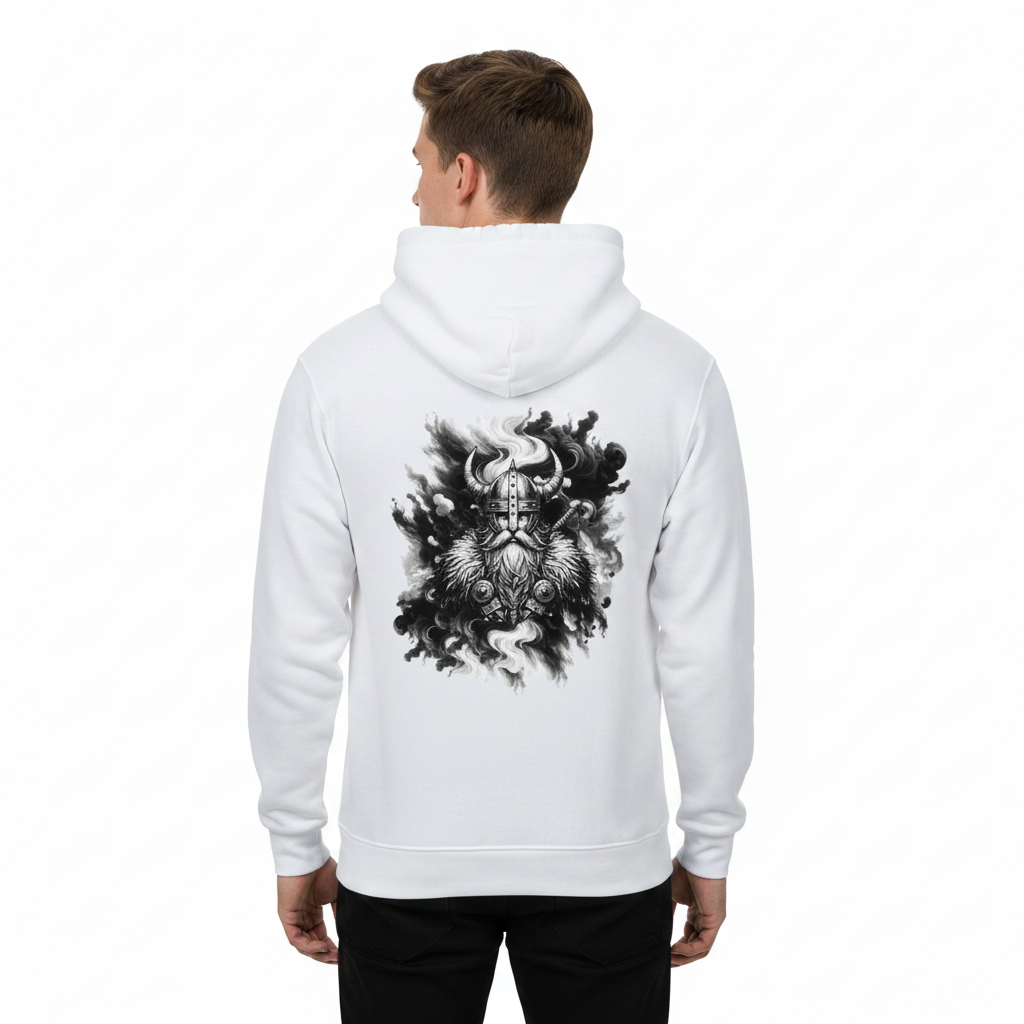 HigherBlanks Premium Hoodie / Cloud Viking