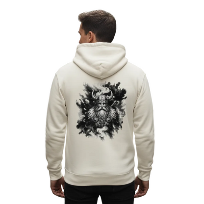 HigherBlanks Premium Hoodie / Cloud Viking