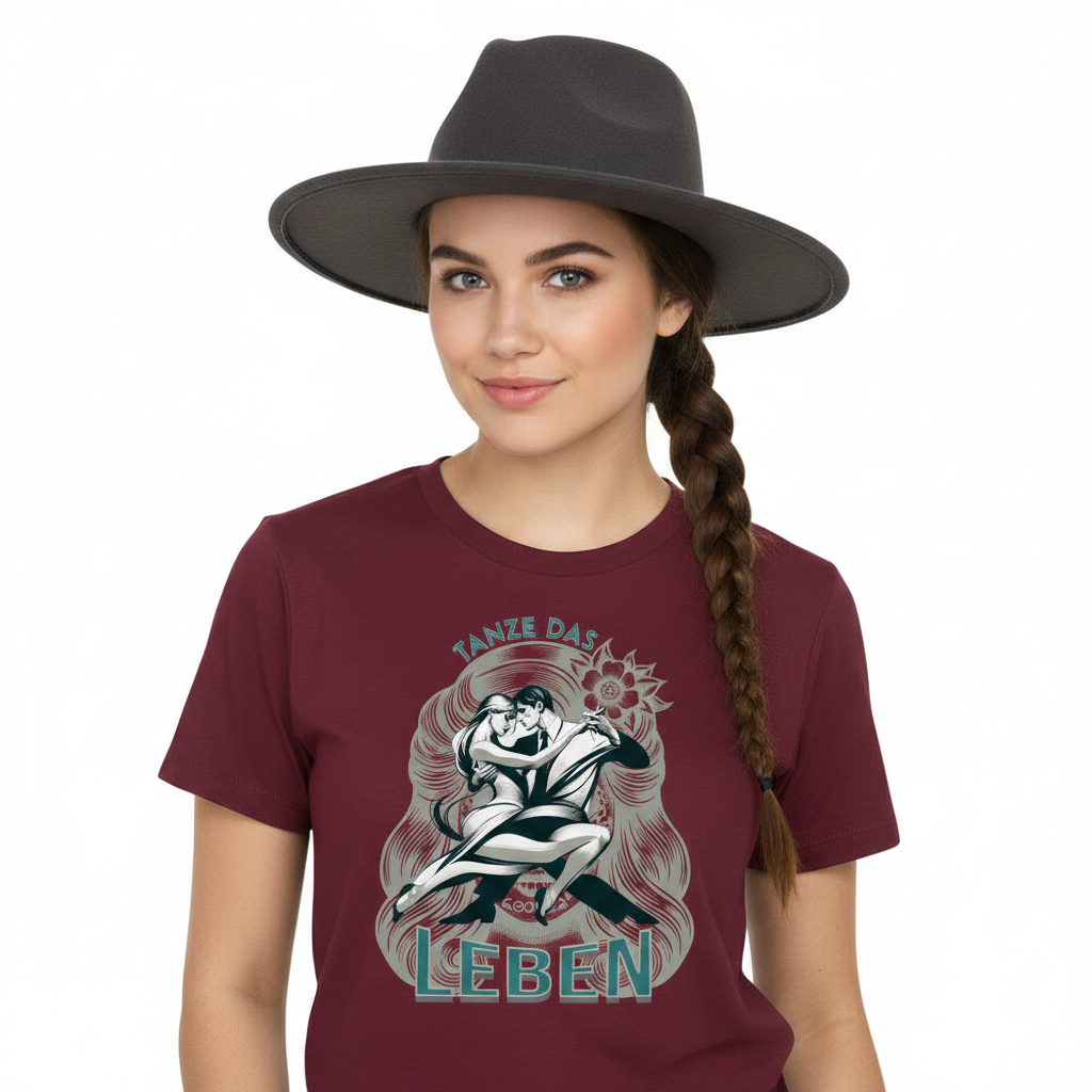 Premium Organic Shirt Women / Tanze das Leben