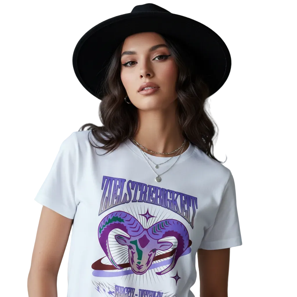 Premium Organic Shirt Women / Sternzeichen Steinbock