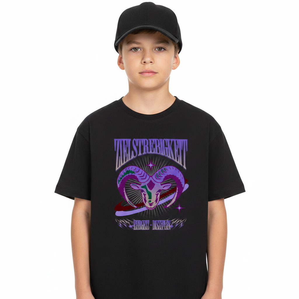 Premium Organic Shirt Kids / Sternzeichen Steinbock
