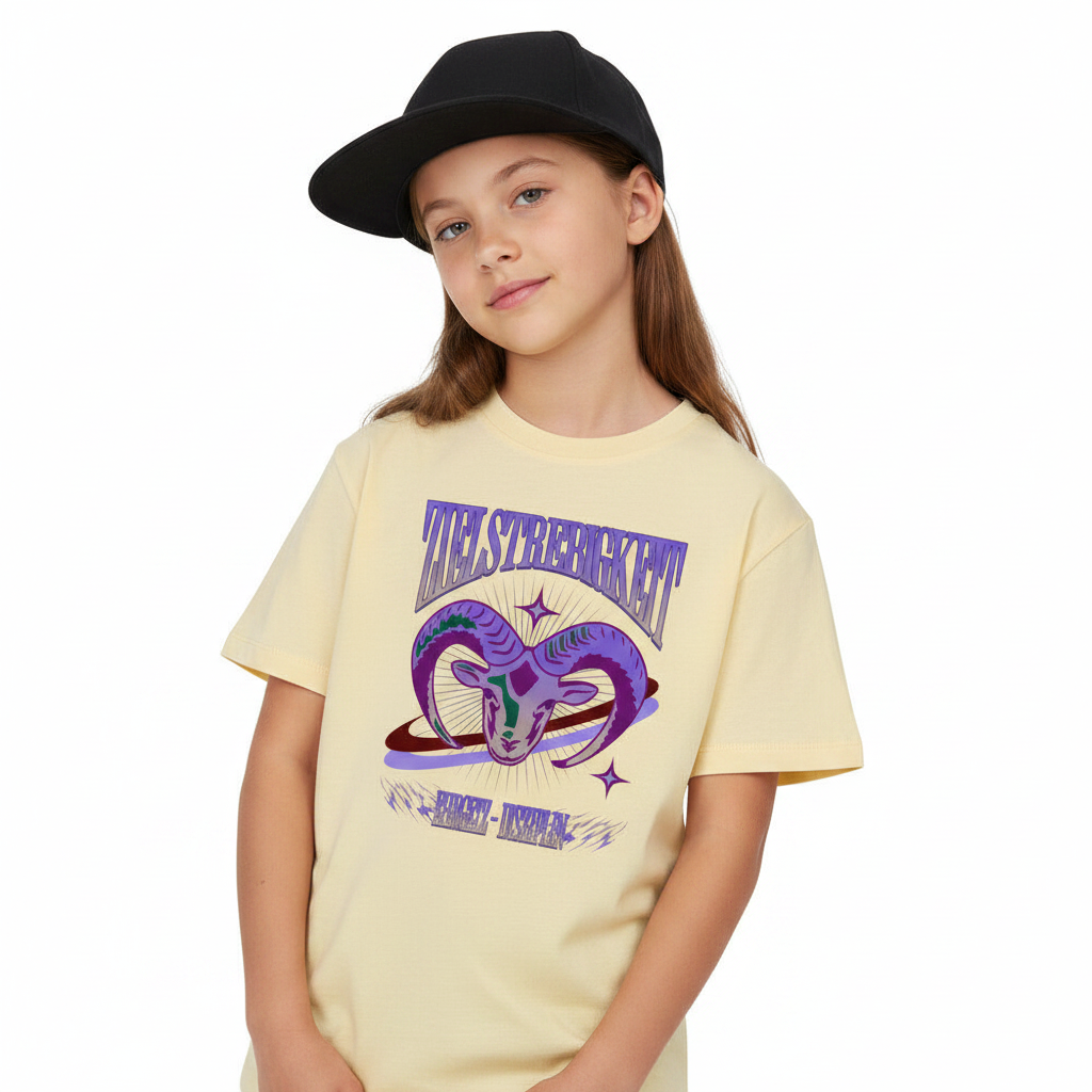 Premium Organic Shirt Kids / Sternzeichen Steinbock