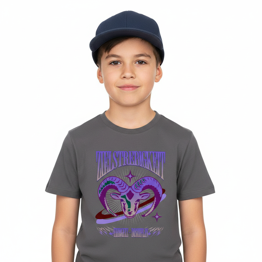 Premium Organic Shirt Kids / Sternzeichen Steinbock