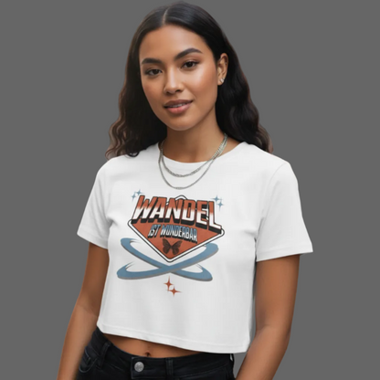 Ladies Cropped Tee/ WandelWunderbar