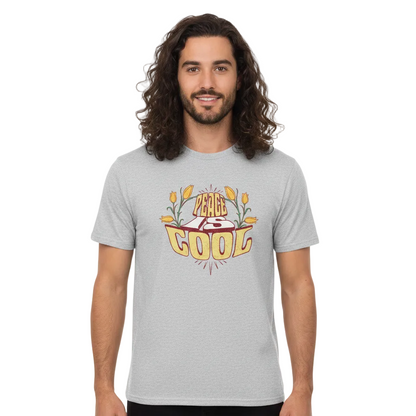 Premium Organic Shirt / PEACE is COOL