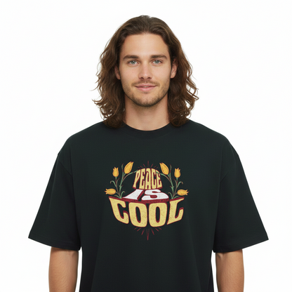 Premium Organic Oversize Blast / PEACE is COOL