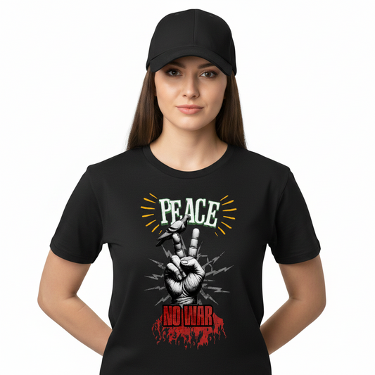 Premium Organic Shirt / PEACE no WAR