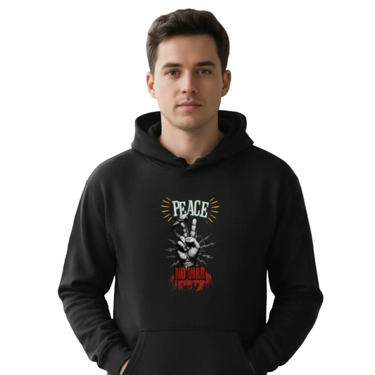 HigherBlanks Premium Hoodie / PEACE no WAR