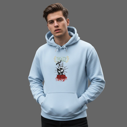 HigherBlanks Premium Hoodie / PEACE no WAR