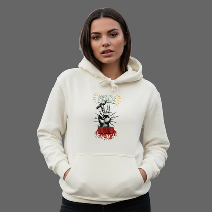 HigherBlanks Premium Hoodie / PEACE no WAR