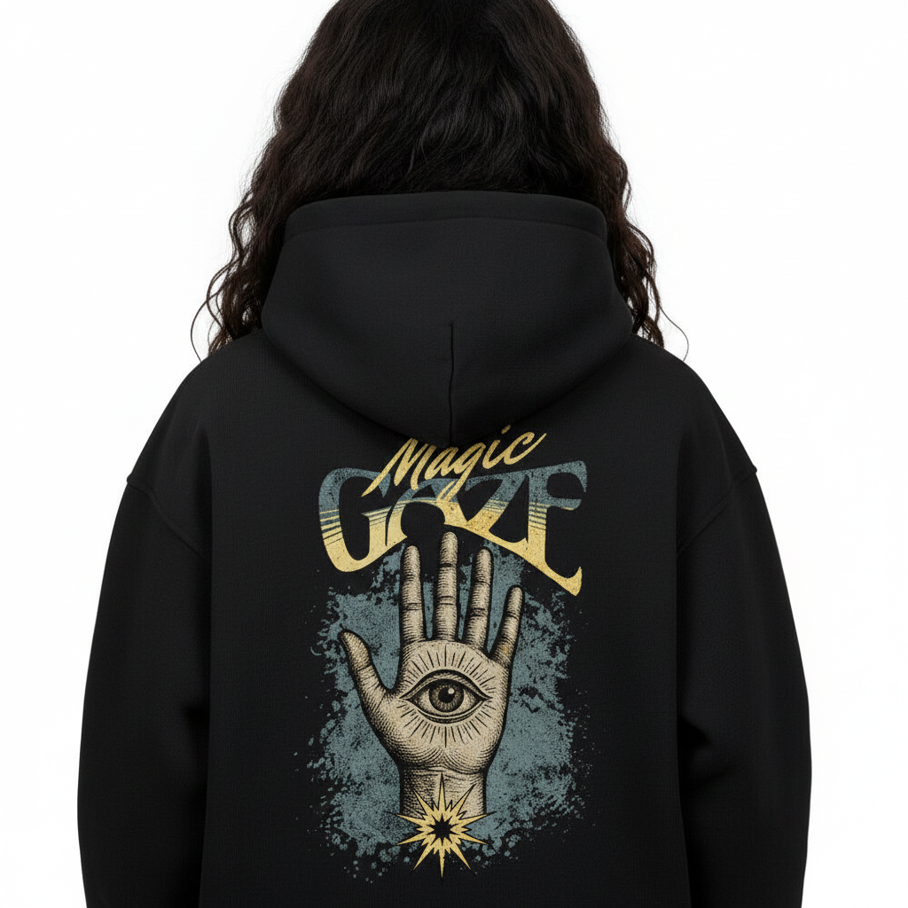 VACANCY Oversized Hoodie / Magic Gaze