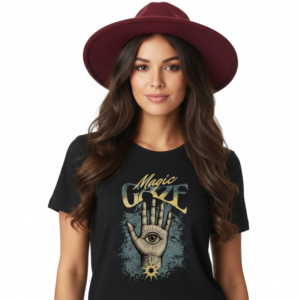 Premium Organic Shirt Women / Magic Gaze