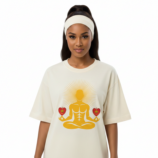 Premium Organic Oversize Blast / Herz-Meditation