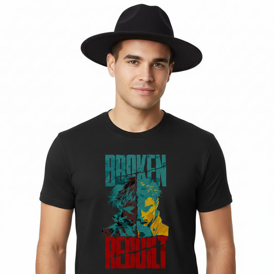 HigherBlanks Premium T-Shirt / BROKEN REBUILT
