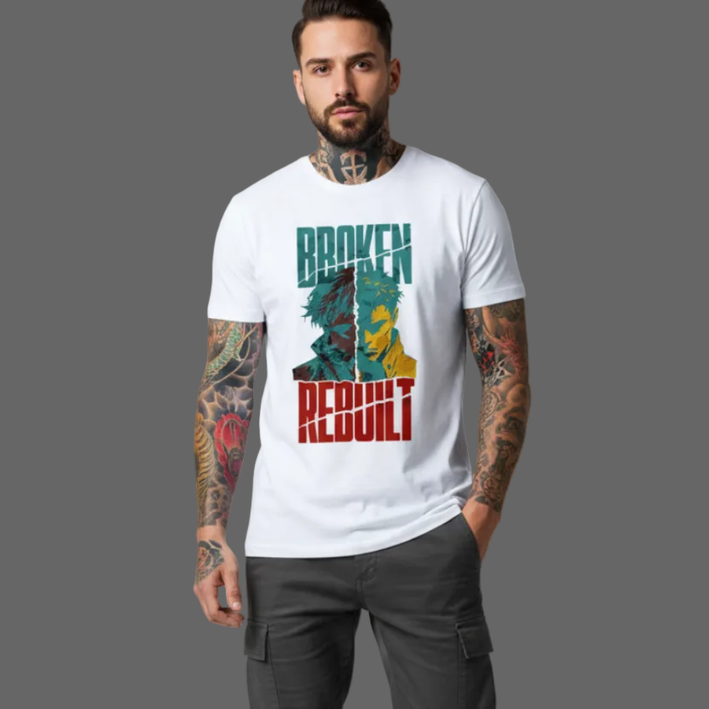 HigherBlanks Premium T-Shirt / BROKEN REBUILT