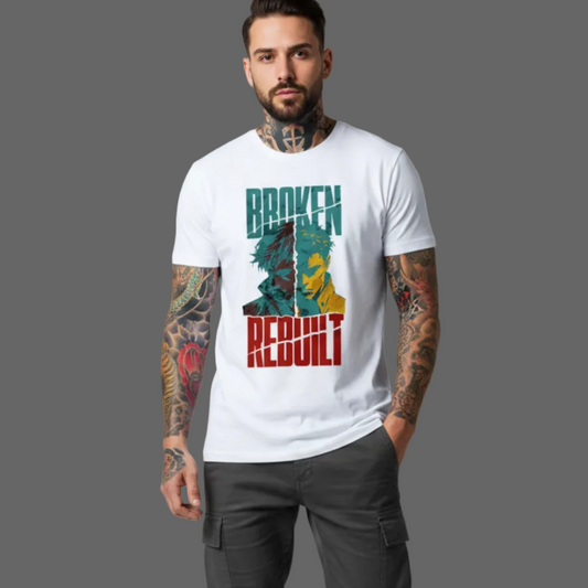 HigherBlanks Premium T-Shirt / BROKEN REBUILT