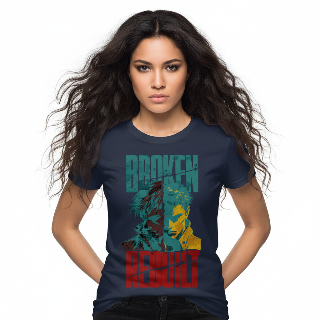 HigherBlanks Premium T-Shirt / BROKEN REBUILT