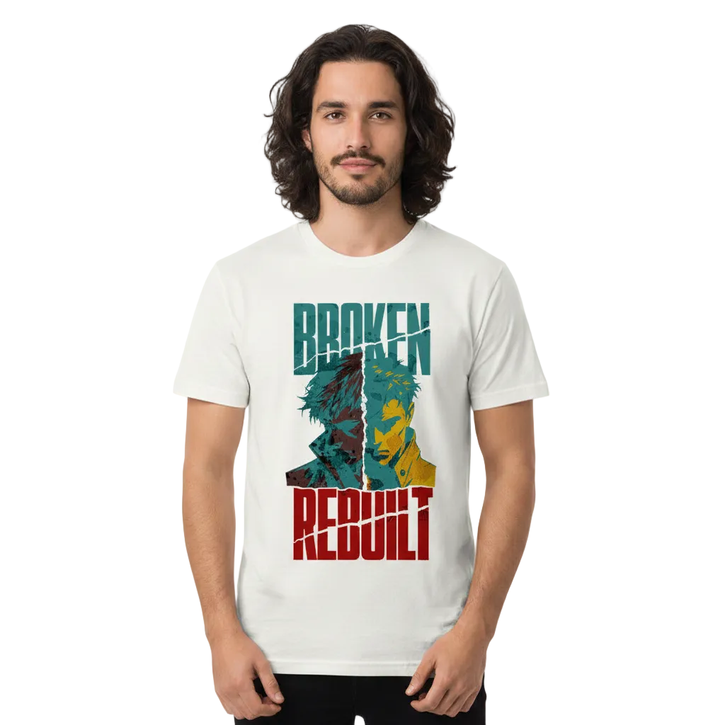 HigherBlanks Premium T-Shirt / BROKEN REBUILT