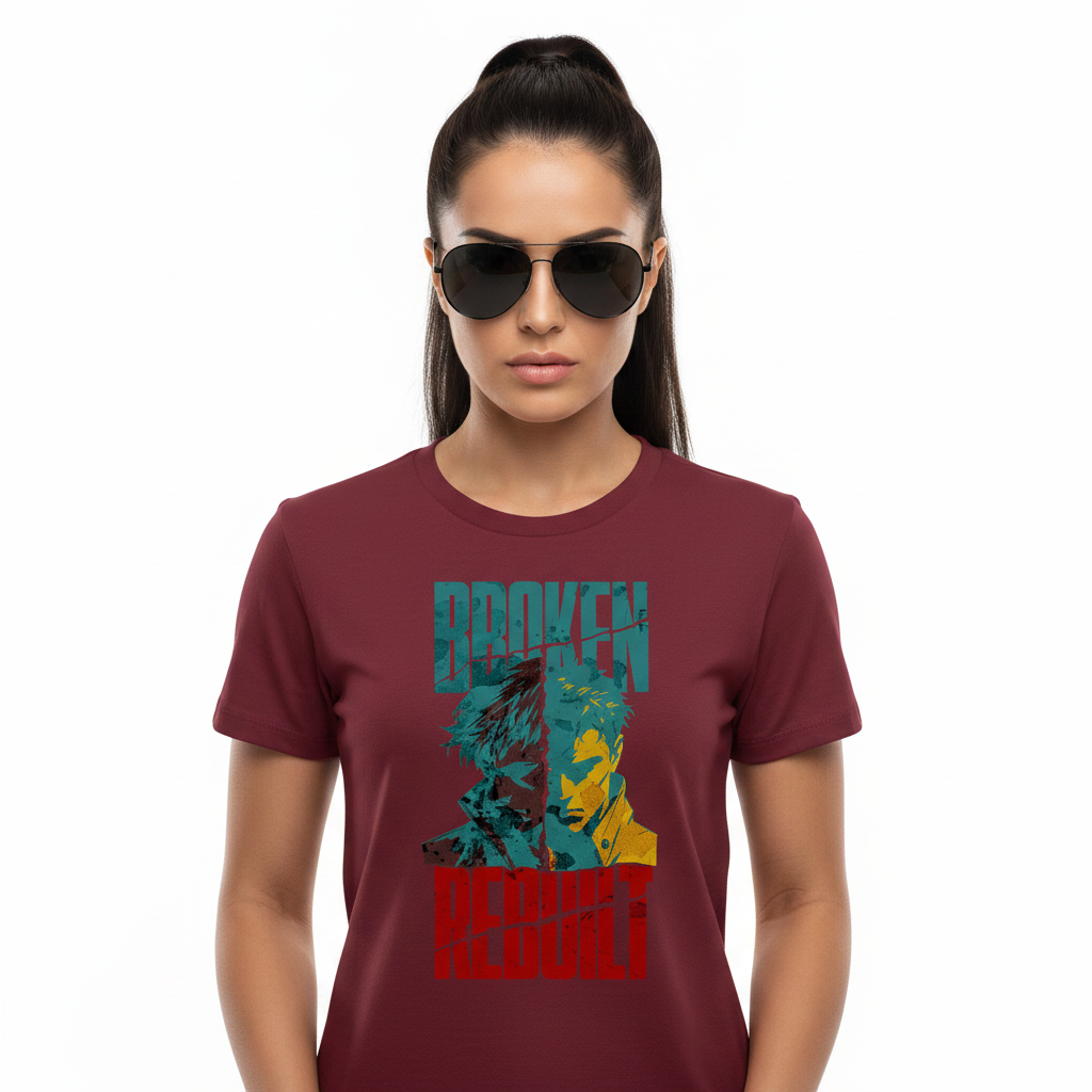 Premium Organic Shirt Women / BROKEN REBUILT