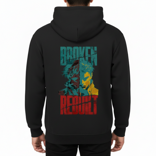 HigherBlanks Premium Hoodie / BROKEN REBUILT