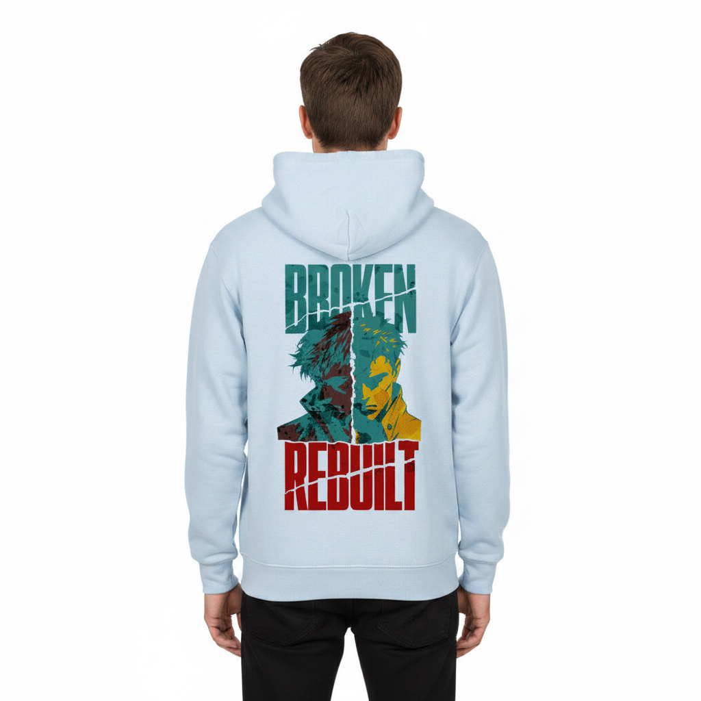 HigherBlanks Premium Hoodie / BROKEN REBUILT