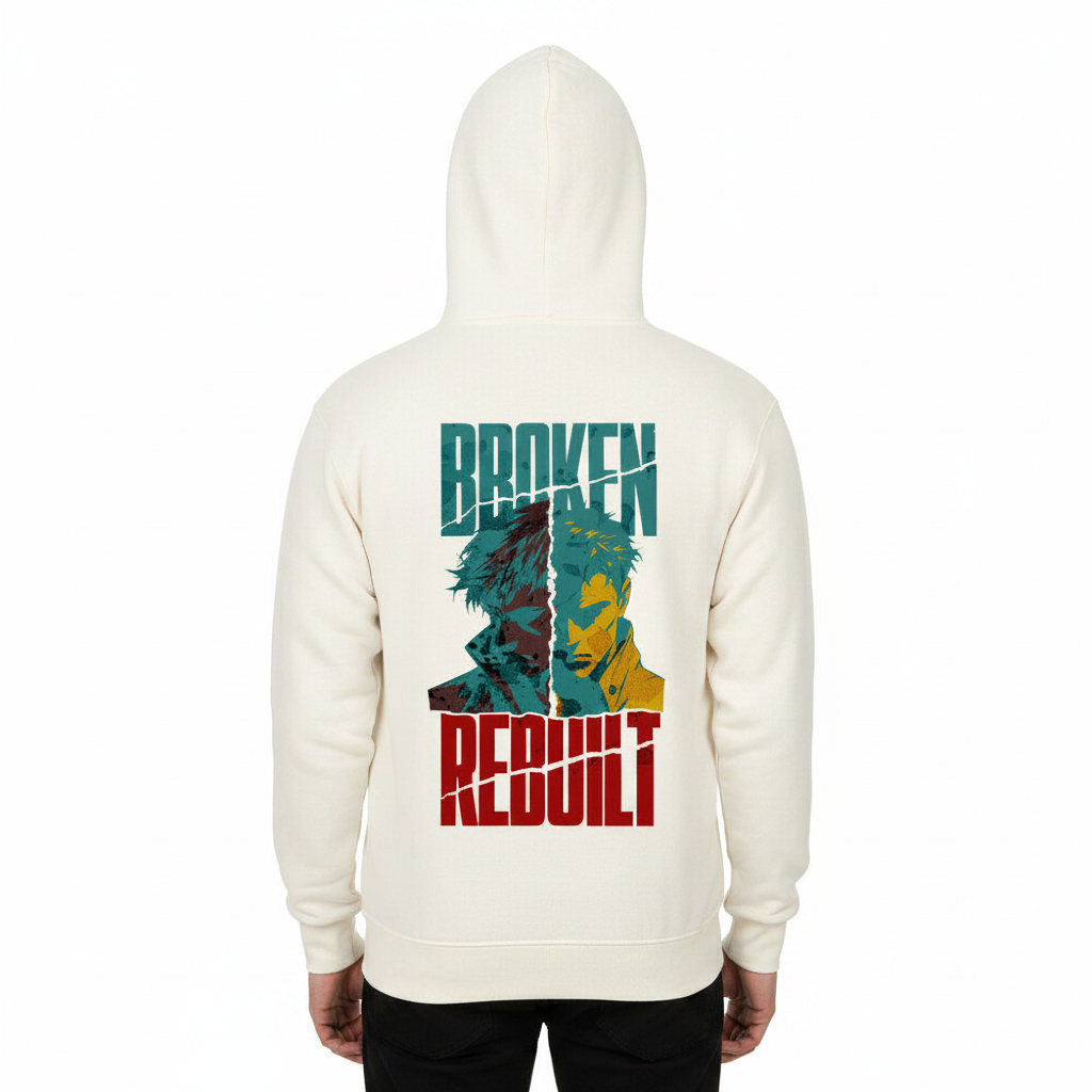 HigherBlanks Premium Hoodie / BROKEN REBUILT