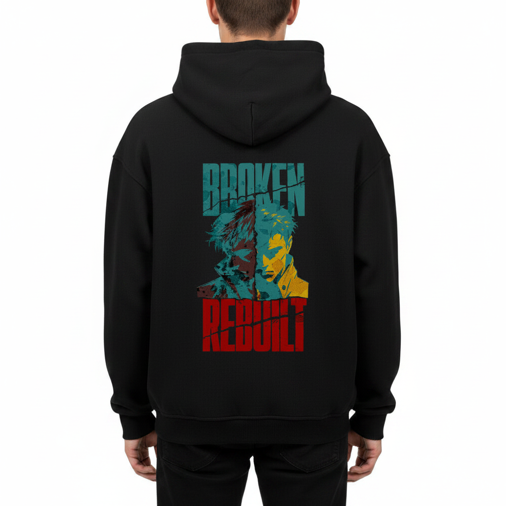 VACANCY Oversized Hoodie / BROKEN REBUILT