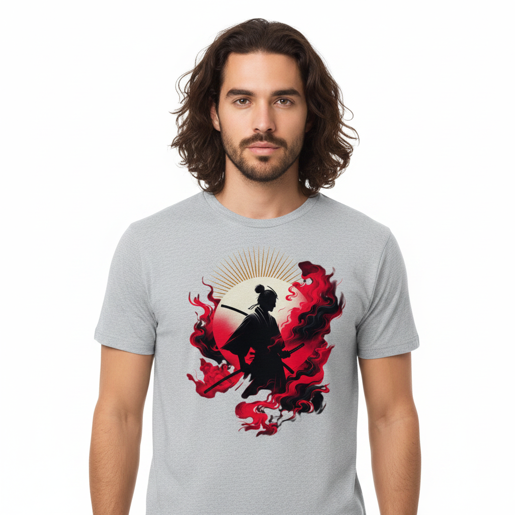 Premium Organic Shirt / Samurai-Mythos