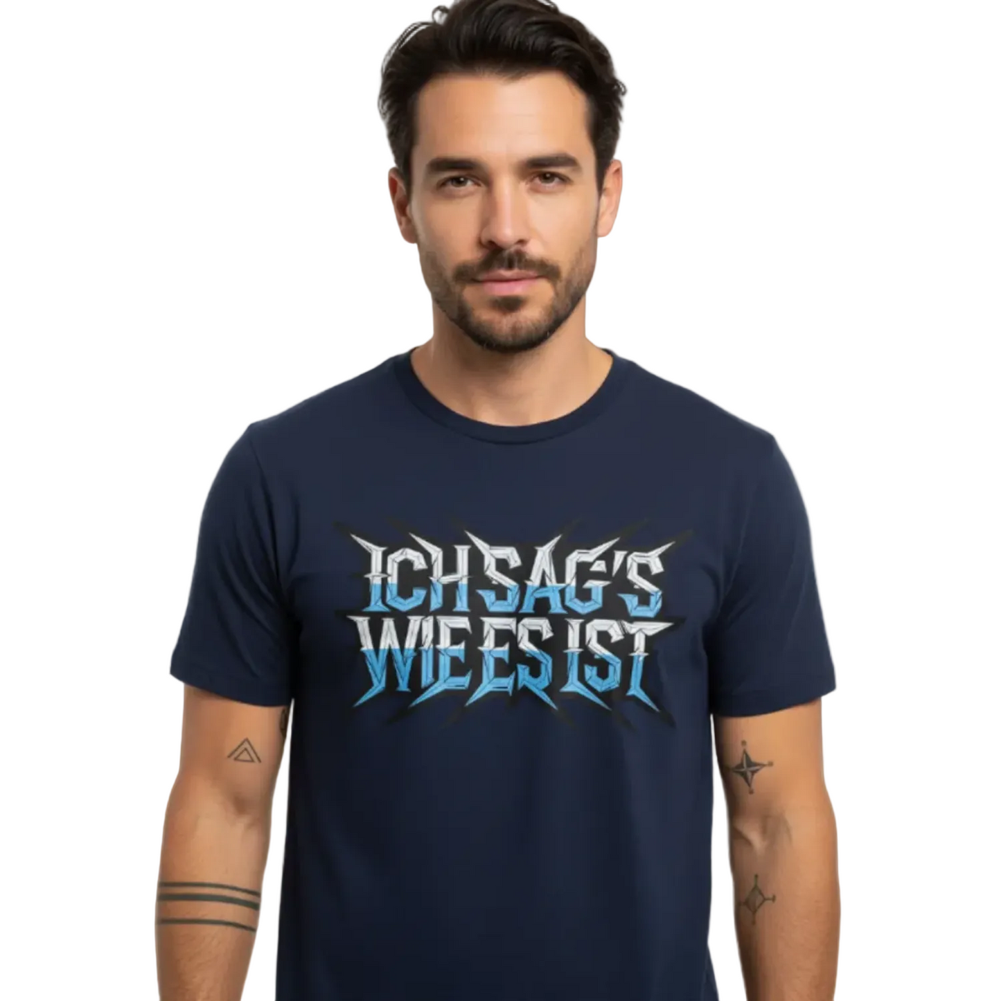HigherBlanks Premium T-Shirt / ICH SAG’S WIE ES IST
