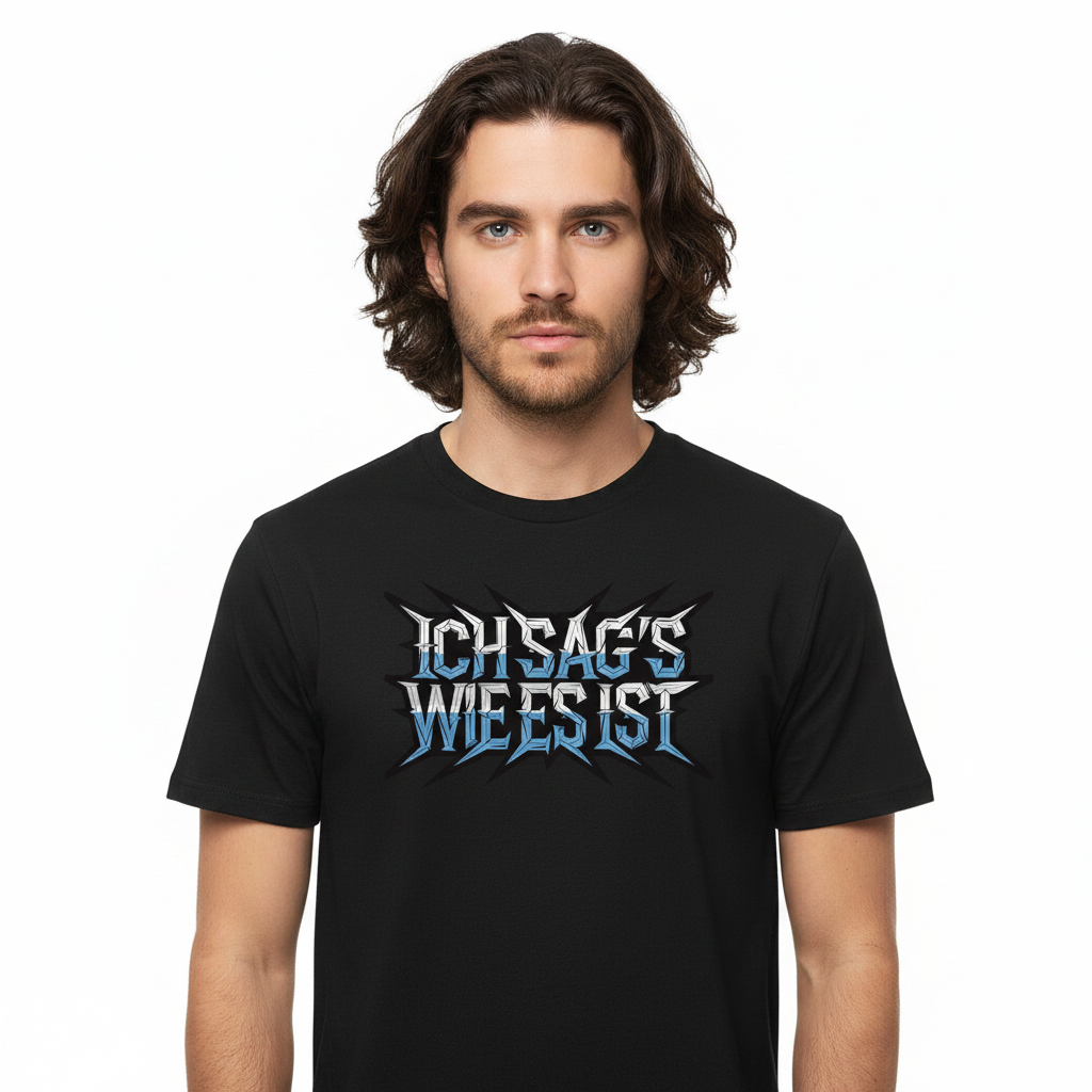 Premium Organic Shirt / ICH SAG’S WIE ES IST