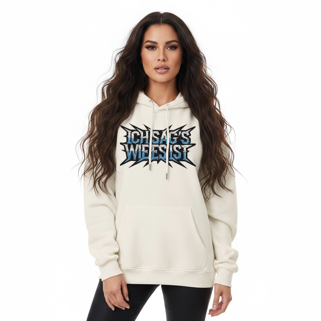 VACANCY Oversized Hoodie / ICH SAG’S WIE ES IST