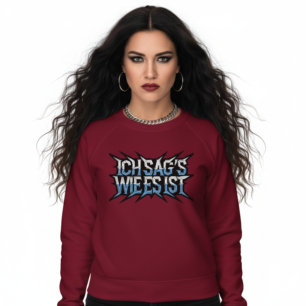 Classic Sweatshirt / ICH SAG’S WIE ES IST
