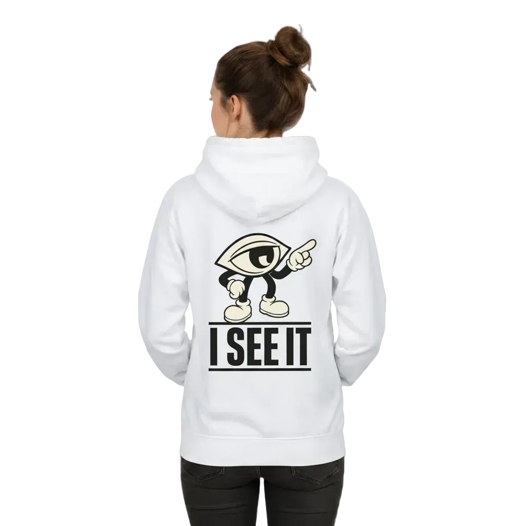 HigherBlanks Premium Hoodie / I SEE IT