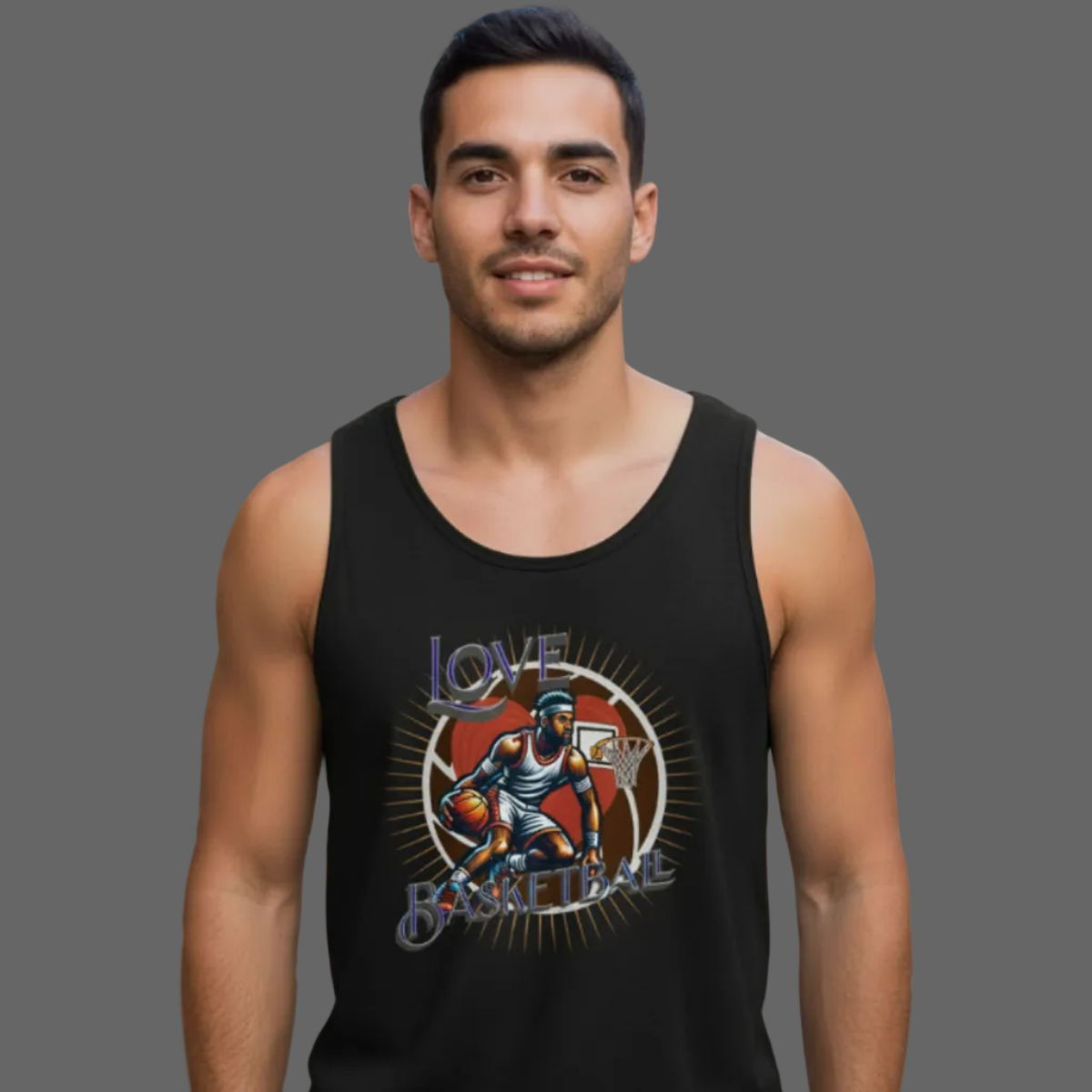 Classic Tanktop / Basketball-Love