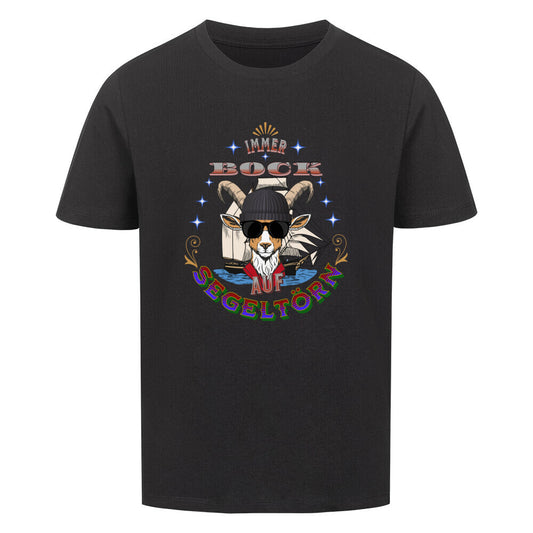 Auf SEGELTÖRN immer BOCK / Premium Organic Shirt Kids-schwarz-TORIPROS