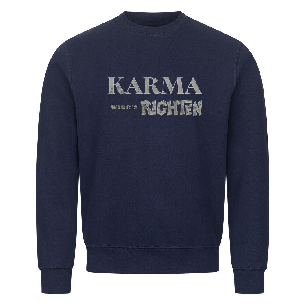 Classic Sweatshirt/KARMA-Image for color: navy blue
