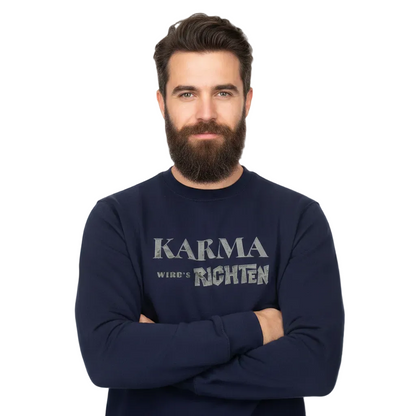 Classic Sweatshirt/KARMA-Image for color: navy blue