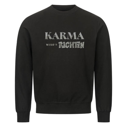 Classic Sweatshirt/KARMA-Image for color: schwarz