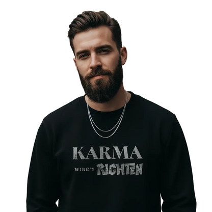 Classic Sweatshirt/KARMA-Image for color: schwarz