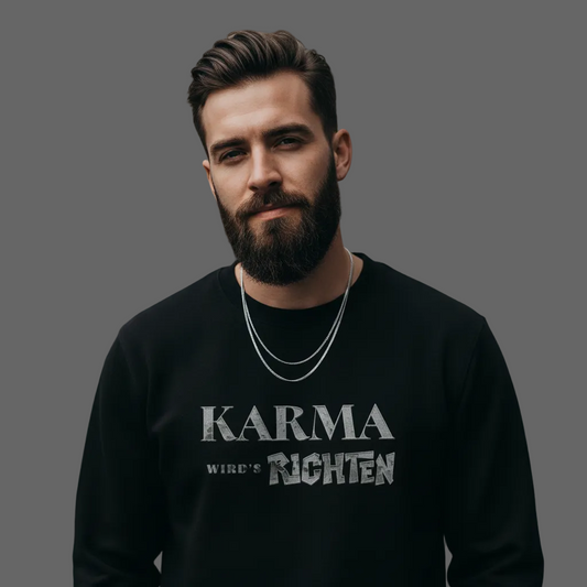 Classic Sweatshirt/KARMA-Image for color: schwarz